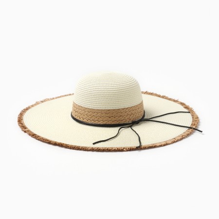 Women's Hat Minaku, central white, rr 58