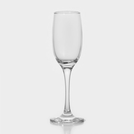 Glass glass for champagne "Resto", 180 ml