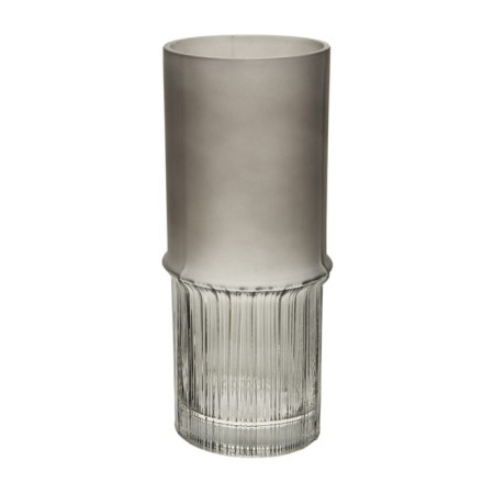 Decorative vase of combined glass, 111 × 111 × 255 mm, color gray color-1