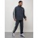 Male tracksuit, size 48, dark gray color