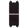 A set of magnetic bookmark for books Calligrata 4 pieces, "Cats", mix
