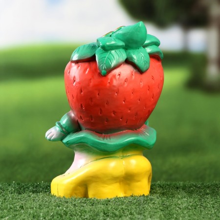 Garden figure "Girl - Strawberry" Red, 21cm-2