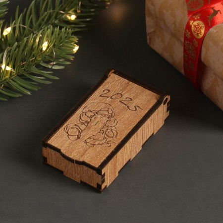 New Year's box "Santa Claus" 7x4x2 cm