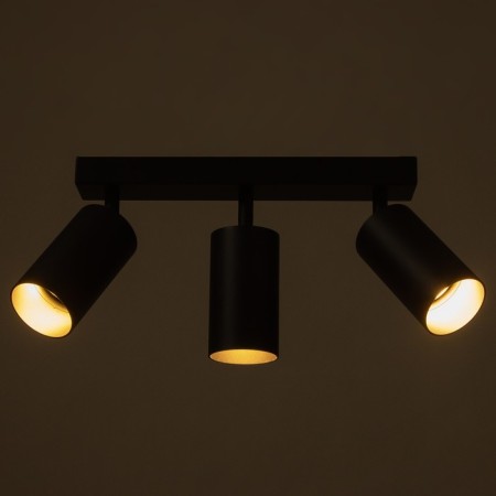 ETENES STAS 3XGU10 Black 50x6.5x16.5 cm-2