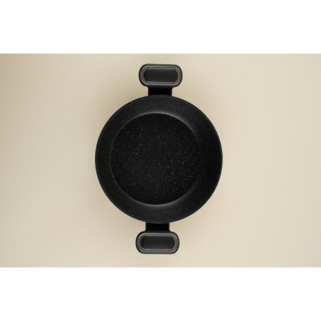 Aluminum pan with anti -stick coating SL Home, D = 20 cm, h = 10.5 cm, induction, black color-2