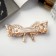 Hair hair clip "Chloe" bow, 9 cm