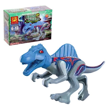 Block designer "Dinosaurs", 12 species, mix-1