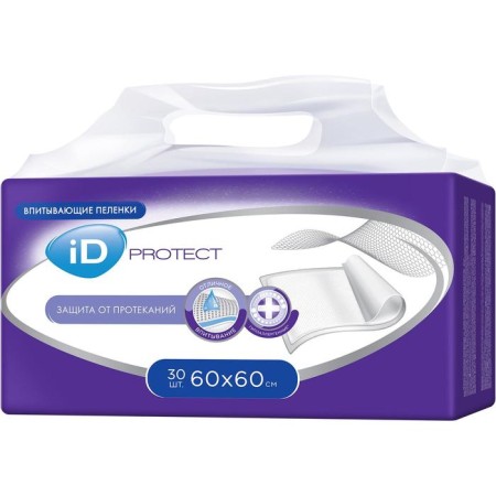 Single -free absorbent ID Protect, size 60x60, 30 pcs.-1