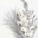 New Year. Decor "Silver Brigade", 37 × 16 × 8 cm