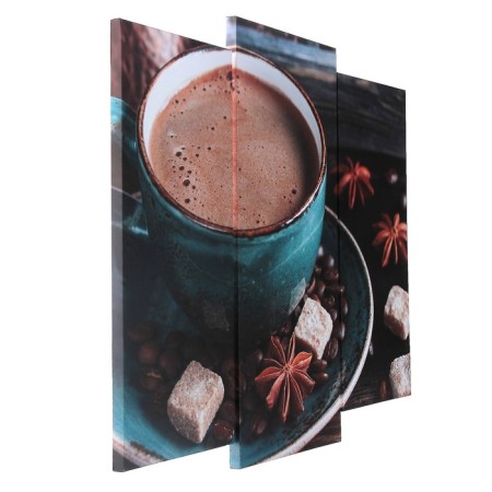 The modular picture "Kapuchino" (2-25x52; 1-30x60) 60x80 cm-1