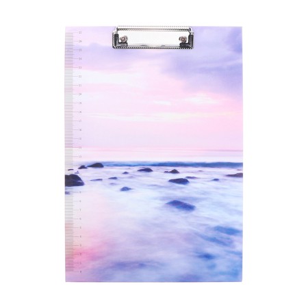 Tablet with a pressing format A4 Cardboard "Travel", mix-2