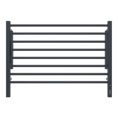 Terminus heated towel rail "Horizon" P8, 800x600 mm, Black Muars