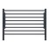 Terminus heated towel rail "Horizon" P8, 800x600 mm, Black Muars