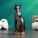 Figure "Cat of Egyptian" bronze, 7x14x5cm
