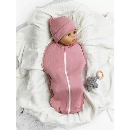 Lightning diaper with a fascion hat, height 68-74 cm, pink color-1