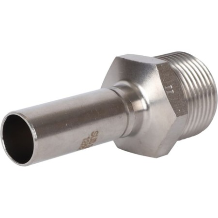 Rommer RSS-0024-001534, NPR-HR, D = 15 mm x 3/4 ”, a press, stainless steel-2