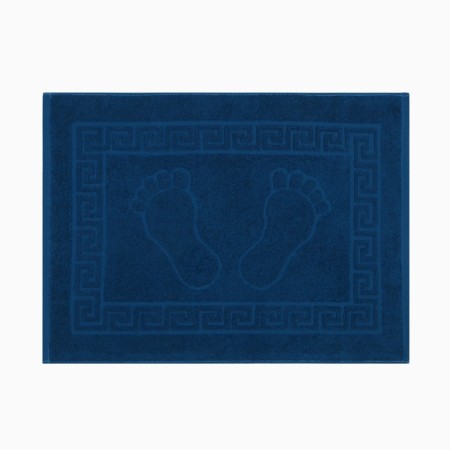 Terry towel for legs 50x70cm, blue 100% cotton, 400 g/m-1