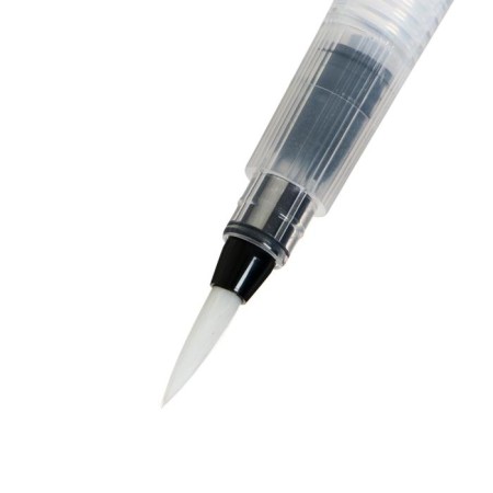 Calligraphic brush, synthetics, round, medium, with a reservoir-3