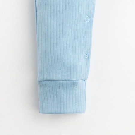 Combineson crumb I am “pajamas”, blue color, height 62-68 cm-4