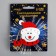 Light suspension "Snowman" 10 cm, batteries LR44x3, glow of multi