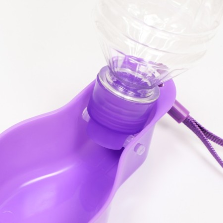 Walking auto -pound with a curly bottle, 450 ml, purple-4