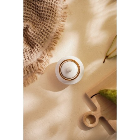 Porcelain Sugar Sl Home "Wave in Stone", 300 ml, 9.5 × 10.5 cm, white color-6