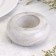 Commercial Commercial Comforter. Marble from gypsum large, 11x5cm, marble with black stripes