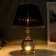 Table lamp 16434/1BK E27 40W black and gold 27.5x27.5x42 cm Risalux