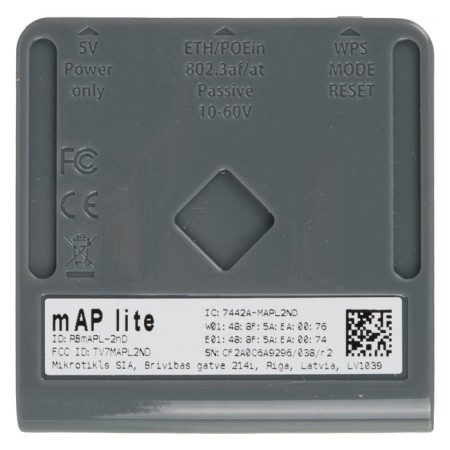 Access point Mikrotik Map Lite (RBMapl-2nd) N300 10/100Base-TX White-2