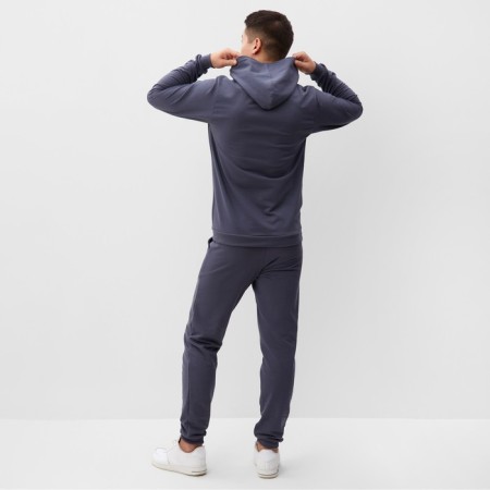 A male set (fufaika/pants) is launched, dark gray color, size 48-4