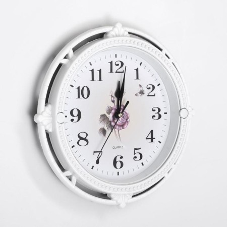 Watch wall "Rose Fetida", D-27 cm, dial 20 cm, discrete move-1