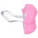 Silicone orthodontic "unicorn" dummy, from 0 months, with a cap