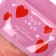 Bath salt, 330 g, aroma of strawberry love, pure happiness