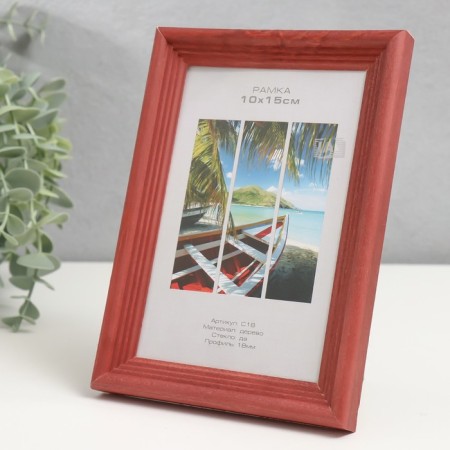 Photo frame tree "Image Art" C18 10x15 cm, (plastic screen), red tree-1