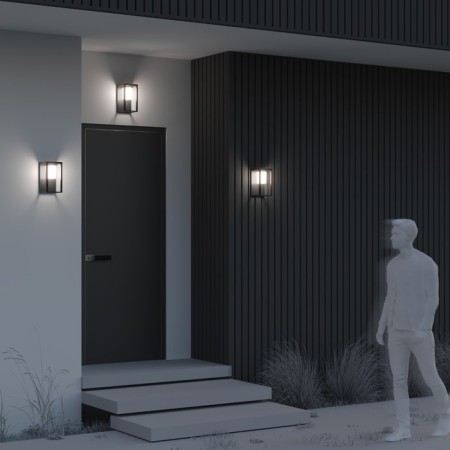Sconces Outdoor OSL457WL-L2GF3K, 2W, 24x14.5x15.6 cm, LED, 150LM, 3000K, graphite color-2