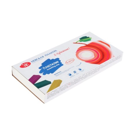 Plasticine 6 colors "I am an artist!", 120 g, with a stack-2