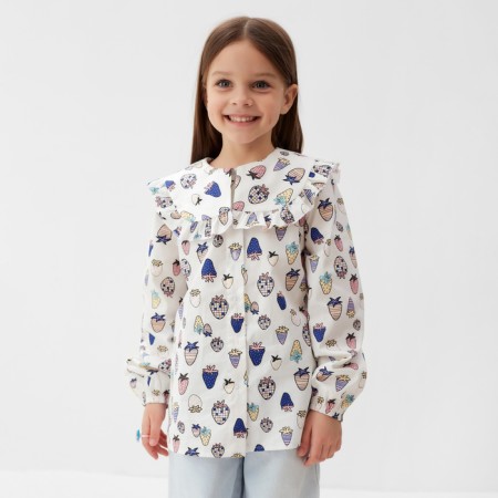 Children's shirt KAFTAN "Berries", p. 34 (122-128)-2