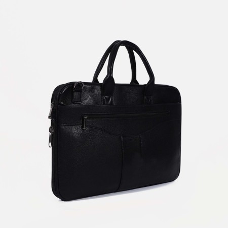 Male bag, black color-1