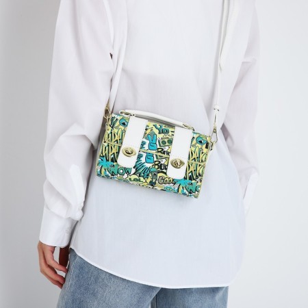 Bag-mixer on lightning, green/white color-7