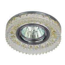 Светильник DK LD14 SL/WH ЭРА, GU5.3 50Вт, цвет прозрачный