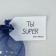 Fatin bag with a thermonacle "You are Super", 11 × 16 cm