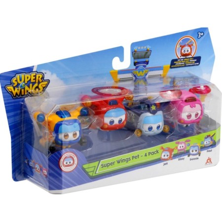 Set of figures Super Wings Pet, 4 figures-1