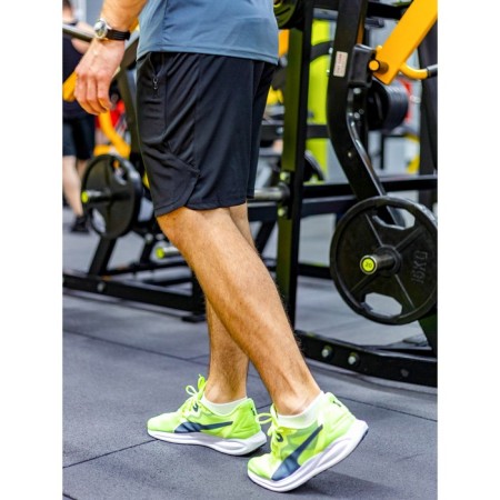 Male sports shorts, size 48, black color-1