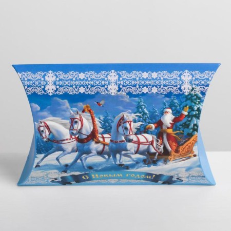 Figure team "New Year's Troika", 19 x 14 x 4 cm, New Year-2