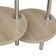 Sandra flower shelf, 320x620x800, ash shimo light