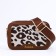 Cross-Bodi Bag on a zipper, brown color