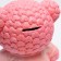 Piggy bank "Bear Plush" Pink, 11x12x15cm
