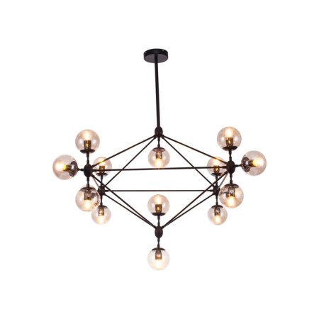 Modi chandelier, size 120x90x90/110 cm, 15x15W, E27