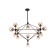 Modi chandelier, size 120x90x90/110 cm, 15x15W, E27