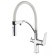 LEMARK COMFORT LM3074C-WHITE kitchen mixer, single-rose, with flowing water output 907659